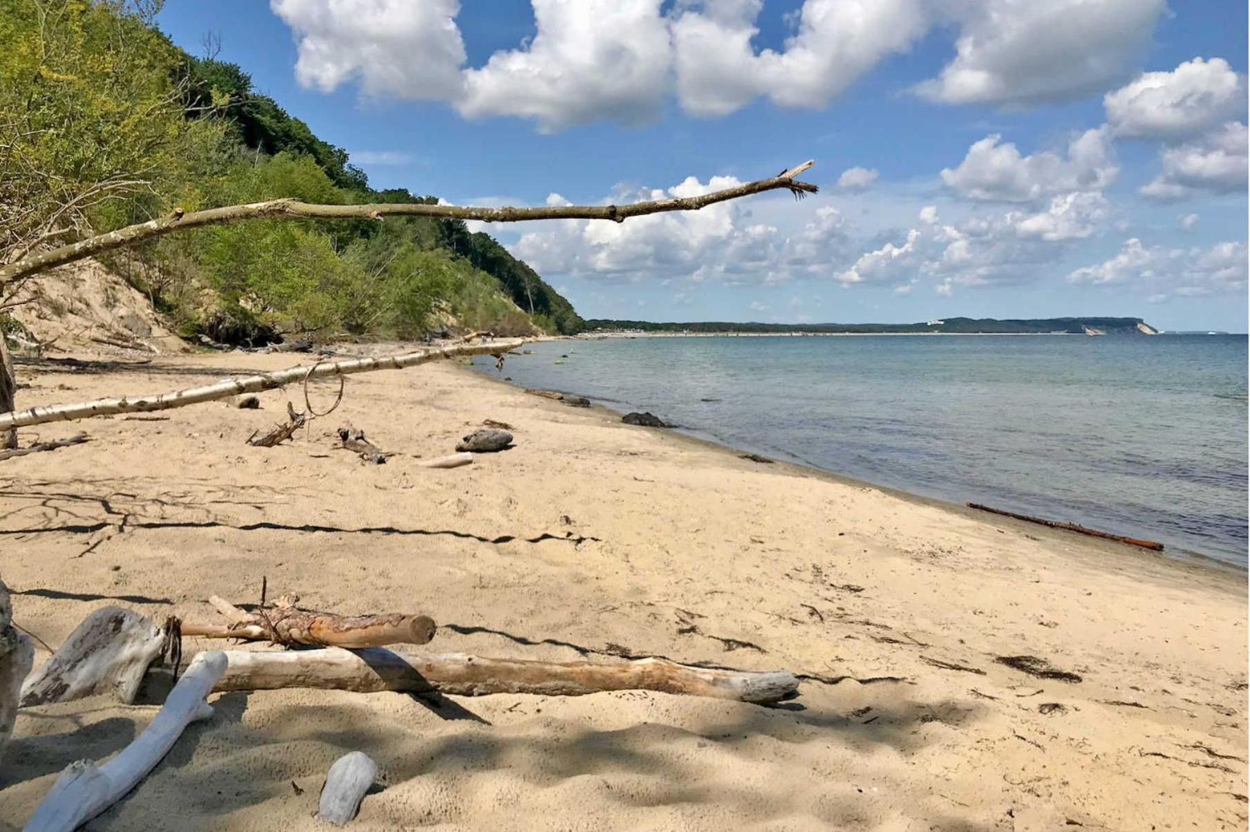 Ferienwohnung mit Meerblick und Schwimmbad Goehren  Exterior foto
